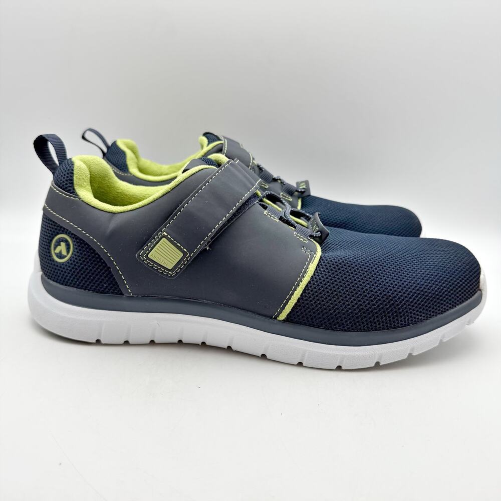 Anodyne Mens No. 46 Sport Jogger Sneakers US 11.5 Wide Blue Bungees EUC
